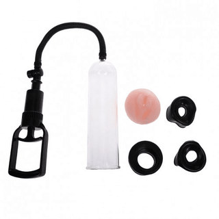 BOMBA DE VACIO CON PISTON DE RAPIDA SUCCION CON MASTURBADOR PENIS PUMS
