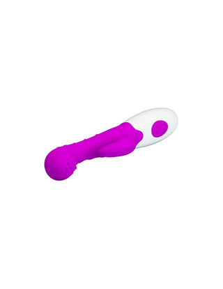 VIBRADOR CON ESTIMULADOR PRETTY LOVE  A PILA BRUNO