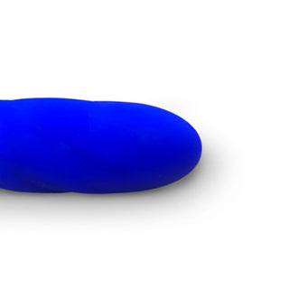 MARTILLO VIBRADOR 3 EN 1  LOVE HAMMA AZUL REDONDEADO