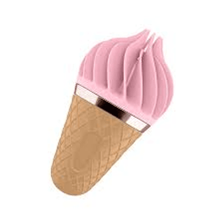 ESTIMULADOR ROTADOR SUMERGIBLE SATISFYER SWEET TREAT (FORMA DE HELADO)