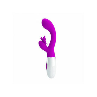 VIBRADOR CON ESTIMULADOR PRETTY LOVE A PILA BUTTERFLY KISS