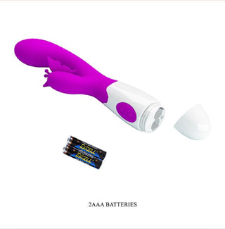 VIBRADOR CON ESTIMULADOR PRETTY LOVE A PILA BUTTERFLY KISS