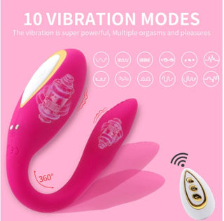 VIBRADOR ESTIMULADOR CON CONTROL GUSTAVO