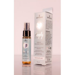 SPRAY SEXO ORAL ANTIARCADAS SENSUVA CHOCOLATE-MENTA 30 ML