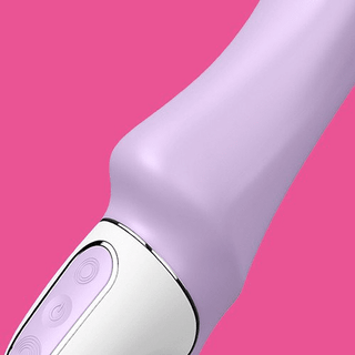 VIBRADOR FLEXIBLE E IMPERMEABLE RECARGABLE SATISFYER CHARMING SMILE