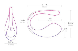 VIBRADOR SUMERGIBLE CON APP LARGA DISTANCIA LOVENSE LUSH 3