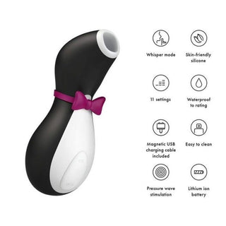 SUCCIONADOR RECARGABLE SATISFYER PENGUIN