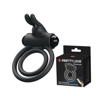 ANILLO VIBRADOR CON ESTIMULADOR PRETTY LOVE OSMOND