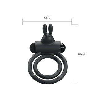 ANILLO VIBRADOR CON ESTIMULADOR PRETTY LOVE OSMOND