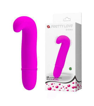 BALA VIBRADORA CURVA DANA PRETTY LOVE 10 MODOS