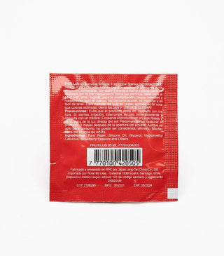 LUBRICANTE FRUTILUB EN SACHET 5ML.