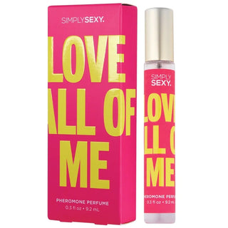 PERFUME SIMPLY CON FEROMONAS SEXY " AMA TODO DE MI "