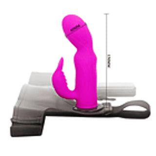 ARNES CON CONEJO VIBRADOR SILICONA ( VIBRADOR VARIABLE) Touchme