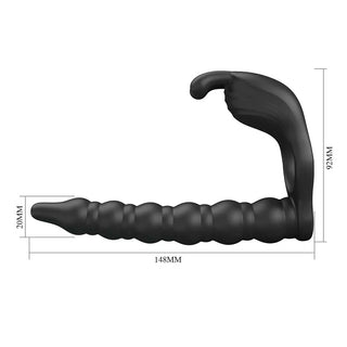 ANILLO VIBRADOR DOBLE PENETRACION BLACKNEY Touchme