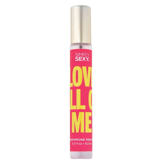PERFUME SIMPLY CON FEROMONAS SEXY " AMA TODO DE MI "
