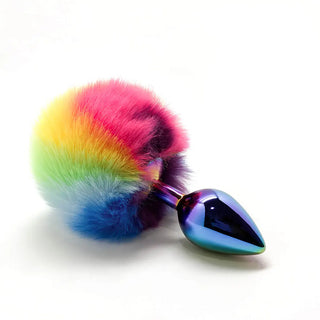 PLUG ANAL DE ACERO MULTICOLOR WOOOMY FILIPPI TALLA M Touchme