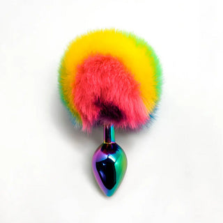 PLUG ANAL DE ACERO MULTICOLOR WOOOMY FILIPPI TALLA M Touchme
