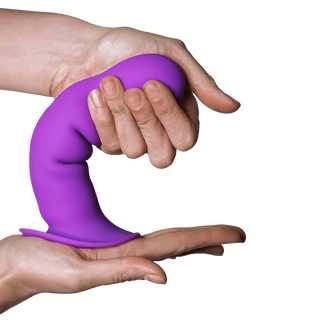 DILDO VIBRADOR HITSENS 3 VIBE PURPLE RECARGABLE 18,2 Touchme
