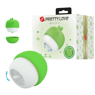 VIBRADOR MASAJEADOR SECRETO MANZANA VERDE
