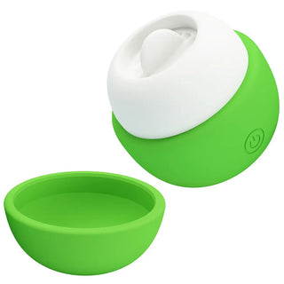VIBRADOR MASAJEADOR SECRETO MANZANA VERDE