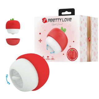 VIBRADOR MASAJEADOR SECRETO MANZANA ROJA