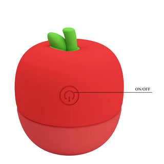 VIBRADOR MASAJEADOR SECRETO MANZANA ROJA
