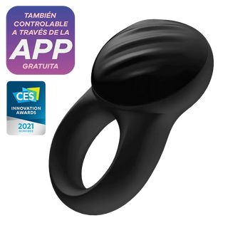 ANILLO VIBRADOR CON APP SATISFYER SIGNET RING