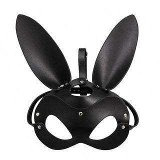 MASCARA DE ECOCUERO AJUSTABLES BUNNY GIRL