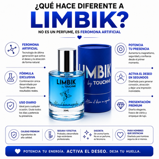 FEROMONAS SIN AROMA HOMBRE LIMBIK 30ML. TOUCHME