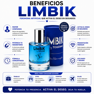 FEROMONAS SIN AROMA HOMBRE LIMBIK 30ML. TOUCHME