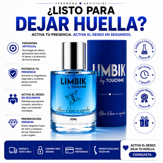 FEROMONAS SIN AROMA HOMBRE LIMBIK 30ML. TOUCHME