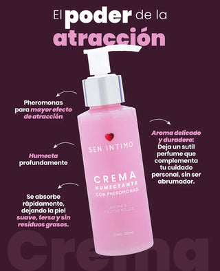 CREMA HUMECTANTE CON FEROMONA 125ml.