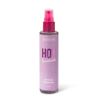 BODY SPLASH CON FEROMONAS SEXITIVE HOT INEVITABLE 100ML.