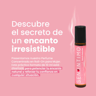PERFUME CONCENTRADO CON FEROMONAS SEN INTIMO - SEDUCTION 10ML.