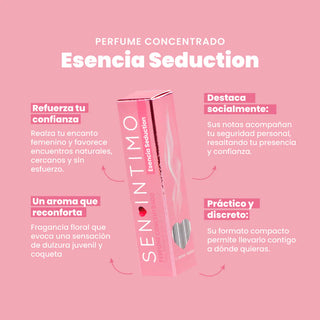 PERFUME CONCENTRADO CON FEROMONAS SEN INTIMO - SEDUCTION 10ML.