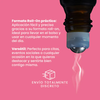 PERFUME CONCENTRADO CON FEROMONAS SEN INTIMO - SEDUCTION 10ML.