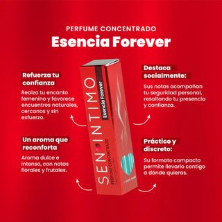 PERFUME CONCENTRADO CON FEROMONAS SEN INTIMO - FOREVER 10ML.