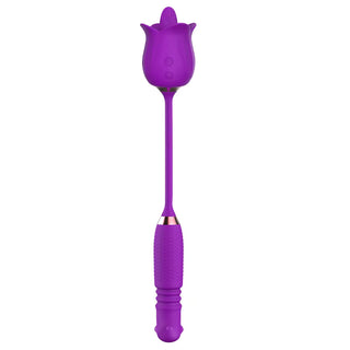 VIBRADOR ROSA DE DOBLE EXTREMO ANA