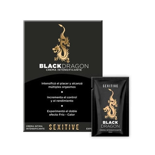 SACHET CREMA EXCITANTE BLACK DRAGON 10ML