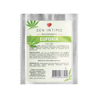 LUBRICANTE SEN INTIMO MULTIORGASMOS EUFORIA 7ML