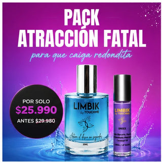 PACK ATRACCION FATAL  LIMBIK CABALLERO TOUCHME