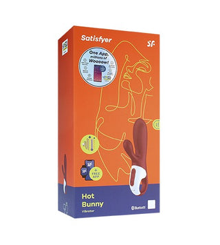 VIBRADOR CON APP ESTIMULADOR SATISFYER HOT BUNNY