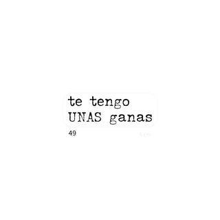 TATUAJE TEMPORAL EROTICO * TE TENGO UNAS GANAS *