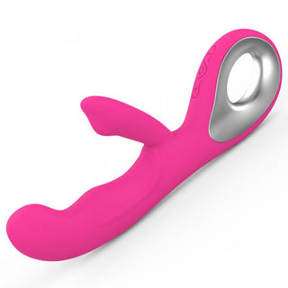 VIBRADOR CON ESTIMULADOR DE CLITORIS ANGEL