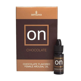 ACEITE EXCITANTE DE CHOCOLATE ON SENSUVA PARA ELLA DE 5 ML