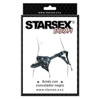 ARNES CON CONSOLADOR AJUSTABLE NEGRO STARSEX BDSM