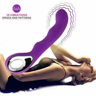 VIBRADOR RECARGABLE  MAGIC COLOR PURPURA