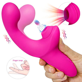 PRE-VENTA VIBRADOR CON ESTIMULADOR DECLITORIS RECARGABLE ADOLFO