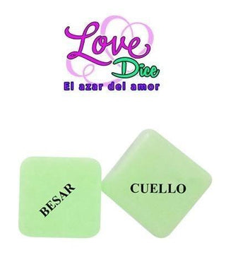 DADOS FOSFORESCENTES PARTES DEL CUERPO Y ACCION STARSEX LOVE DICE