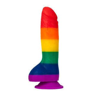 DILDO REALISTICO FLEXIBLE DE SILICONA BESEXY PRIDE 21 CM